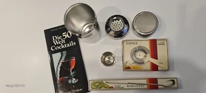 Barkeeper Set MEPRA Cocktail Shaker + Messbecher (Jigger), CMS Barlöffel + Sieb+ - Bild 1 von 15