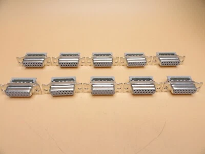 3M 15 D-SUB IDC Ribbon Cable Connector Panel Mount Female (Qty 10) *USA SELLER* - Image 1 of 4
