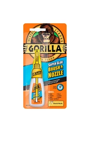 Gorilla Sekundenkleber 3g/6g/15g/12g/75g Pinsel & Düse/50ml CRYSTAL Clear /60ml - Bild 1 von 17