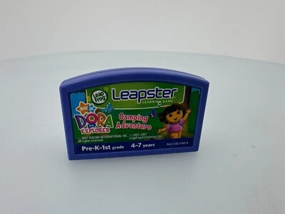 Dora the Explorer Camping Adventure Leap Frog Leapster Cartridge - Image 1 of 3