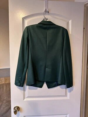 Georgio Armani Dress suit 100% Wool Dark Green Made In Italy Womens Sz 38 Formal - Image 1 of 2