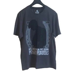 Offizielles T-Shirt Peaky Blinders mittelgrau schwarz Grafikdruck - Bild 1 von 5