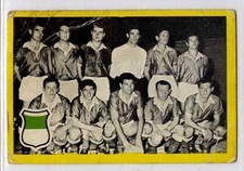 (Gw715-100) Maple Leaf Gum, NL, RARE Football Teams, #51 ST. ETIENNE 1960 F-G