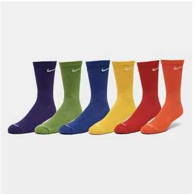 Calcetines NIKE DRI FIT Performance ELIGE COLOR Rojo Azul Púrpura Verde Amarillo Naranja Foto 1 de 4