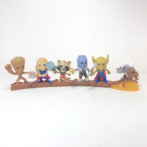 THOR Love & Thunder 6 Toy Lot Goat Gold Armor Korg Groot Rocket McDonalds 2022 - Picture 1 of 10