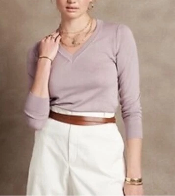 Suéter Pullover Banana Republic-Forever-Mujer Talla: XXL-Gris Violeta-¡NUEVO!! Foto 1 de 4