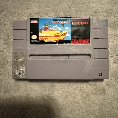 Road Runner's Death Valley Rally SNES(Super Nintendo, 1992) CARTRIDGE ONLY! - Image 1 of 3