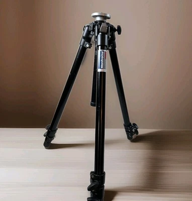 Bogen by Manfrotto 3205 Aluminum Tripod Italy 58" Height, 3 lb 11 oz Legs Only - Image 1 of 4