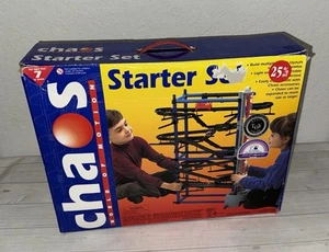 Vintage 1998 NUOVO Open Box Chaos World Of Motion Starter Set Edificio Cinetico A - Foto 1 di 17