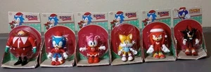 2023 Sonic The Hedgehog Holiday Christmas 2.5" Action Figure Complete Set Jakks - Picture 1 of 14