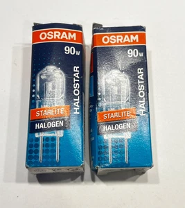 Osram 90w 12v GY6.35 Lamps 2 x 64458S Energy Saving Halogen Starlite Lighting - Picture 1 of 5