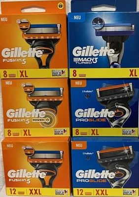 Gillette Fusion 5,Power,Proglide,Proshield chill ,Intimate,Mach3 turbo- Variante - Bild 1 von 2