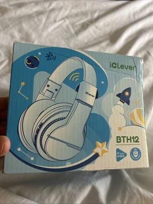 Детские беспроводные Bluetooth-наушники iClever BTH12 с цветными светодиодами - Изображение 1 из 3