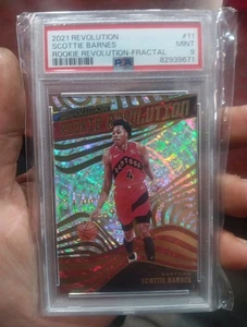 2021-22 Panini Revolution Rookie Revolution #11 Scottie Barnes Fractal Rookie... - Picture 1 of 2