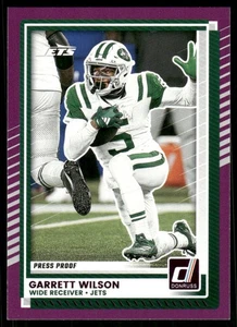 2025 Donruss #126 Garrett Wilson Press Proofs Purple - Picture 1 of 2