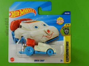 HOT WHEELS 2025   -  Quick Chat  -  Experimotors   -  216   -  neu in OVP - Bild 1 von 1