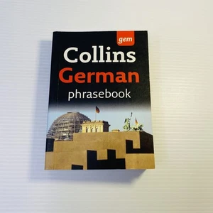 Collins German Phrasebook Gem Learn Language Phrase Book Mini Pocket Edition - Picture 1 of 7