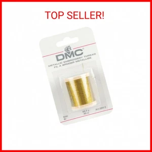 DMC Metallic Embroidery Thread 43.7yd - Gold - Picture 1 of 2
