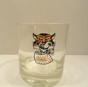 Hungry Tiger California Restuarant Lowball Tumbler Cocktailglas 60er Jahre - Bild 1 von 4