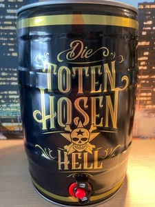 Hosen Hell scull black empty beer mini keg can gallon 5 liters - Picture 1 of 1
