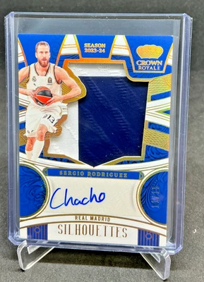 2023/24 Panini Crown Royale Euroleague SERGIO RODRIGUEZ Gold Patch AUTO 11/15 - Image 1 of 2