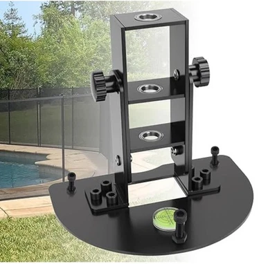 "Guía de perforación orificios de anclaje de 5/8"" para instalar fácilmente cerca de piscina" Foto 1 de 4