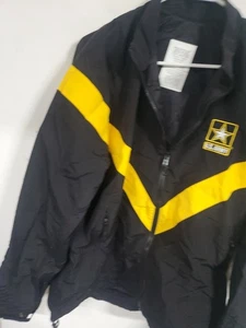 Medium Regular Army Physical Fitness Uniform Jacke APFU Unisex PT schwarz/gelb - Bild 1 von 17