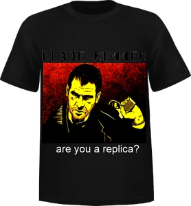 Blade Runner T-Shirt Freizeit Stylisch Modern Mode Grafik Tee - Bild 1 von 1