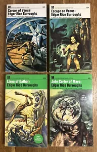 Edgar Rice Burroughs 4 Vol UK Matching PB Set - John Carter of Mars - Vintage SF - Imagen 1 de 13