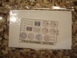 Peel n' Stick Street Details, DK-1, S-Scale - Bild 1 von 2