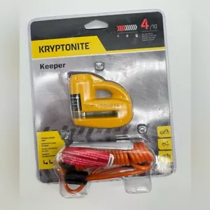 Kryptonite 000884 Keeper 5s blocco disco giallo sigillato - Foto 1 di 4