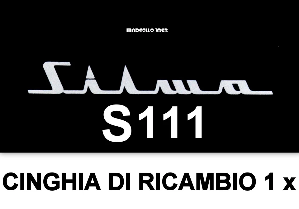 ★CINGHIA DI RICAMBIO MOTORE 1 x PROIETTORE SILMA S 111 SUPER 8 mm★ - Immagine 1 di 1