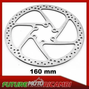 DISCO FRENO LIGHT 160mm PER LA BICICLETTA BICI MTB BMX CENTER-LOCK ROTOR - Imagen 1 de 1