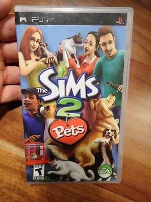 Sims 2 Pets (Sony PSP) Case and game, tested fast ship - Image 1 of 3