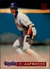 1994 Stadium Club San Diego Padres Baseball Card #221 Archi Cianfrocco
