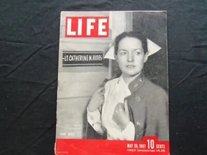 1941 MAY 26 LIFE MAGAZINE - ARMY NURSE - L 236 - Picture 1 of 6