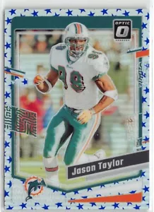 2023 Donruss Optic Jason Taylor Stars Parallel Miami Dolphins #115 - Foto 1 di 2