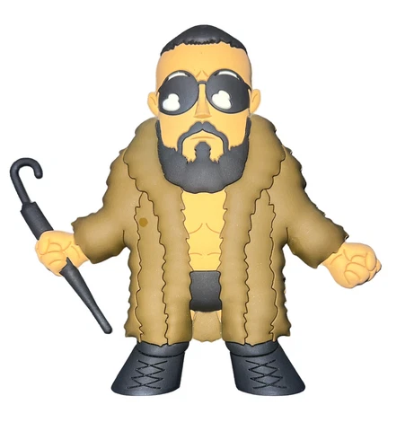 The Villain Marty Scurll 2-Up Micro Brawler Rare ROH NJPW Bullet Club Jumbo Cover