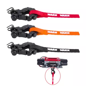 Metal Winch Tow Hook W/ Pull Strap Decoration for 1/10 RC Crawler Car SCX10 TRX4 - Picture 1 of 14