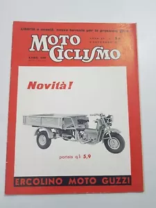 RIVISTA MOTOCICLISMO N. 44 1957 ERCOLINO MOTO GUZZI VINTAGE - Foto 1 di 3