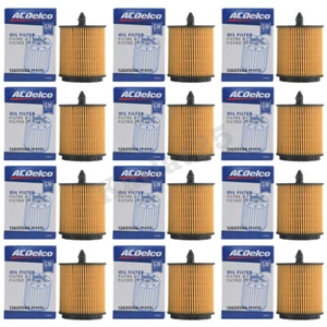 NEW 12 Pack GENUINE GM ACDelco Engine Oil Filters PF457G PF457GF for Chevy GMC - Picture 1 of 10