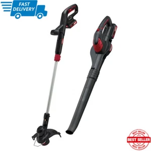 20V Cordless Combo Kit 10In String Trimmer Sweeper Adjustable Height Lightweight - Picture 1 of 8