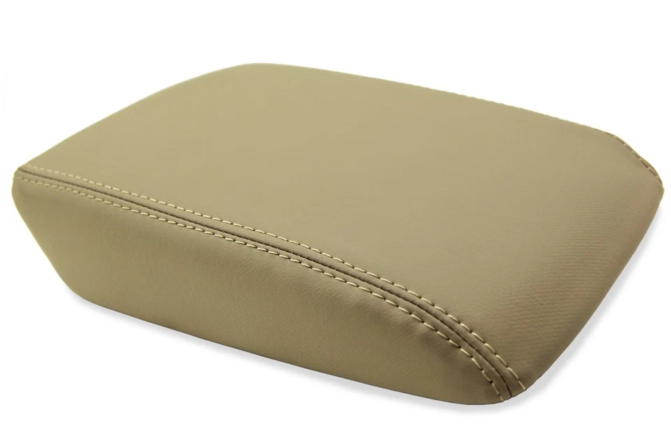 Se adapta a 04-08 Acura TL reposabrazos de cuero sintético consola central tapa cubierta beige Foto 1 de 1