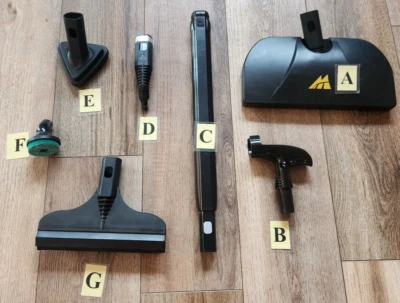 Piezas de repuesto para limpiador de vapor multiuso McCulloch MC1275 (L) Foto 1 de 3