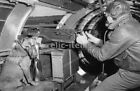 Ww2 Picture Photo Us Air Force B-17 Flying Fortress  Gunner W Dog 6880