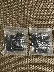 (24) Hex Head Black Lag Screws 5/16 Inch by 2 Inches Long (2 Packs of 12) New - Picture 1 of 6