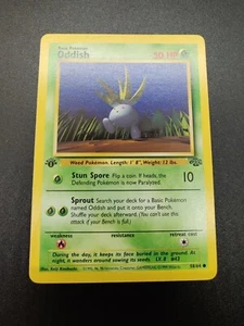 Oddish | NM/M | Jungle 1st Edition 58/64 | Common | Pokemon - Imagen 1 de 2
