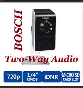 Bosch NPC-20012-F2 IP Color Camera W/2.5mm iDNR 720p 1MP PoE ONVIF Complaint NEW - Picture 1 of 22