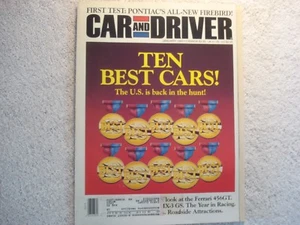Auto und Fahrer 1993 Januar Ferrari 456GT Pontiac Firebird Mazda MX-3 GS - Bild 1 von 1