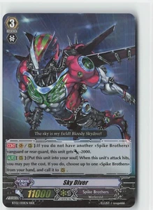 Cardfight!! Vanguard BT02/001 Onslaught of Dragon Souls RRR Sky Diver - Picture 1 of 2